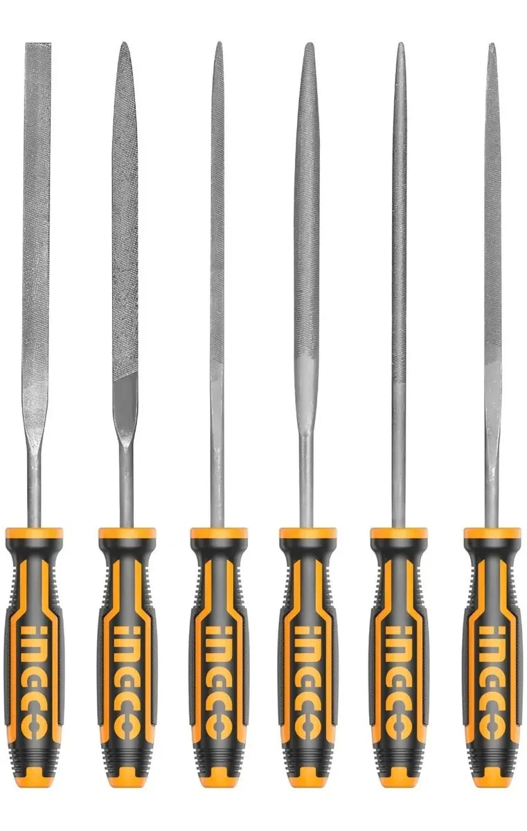 Set Limas Ingco Para Metal 6 Piezas