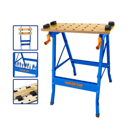 Banco De Trabajo Wadfow Wwe1525, Madera Plegable