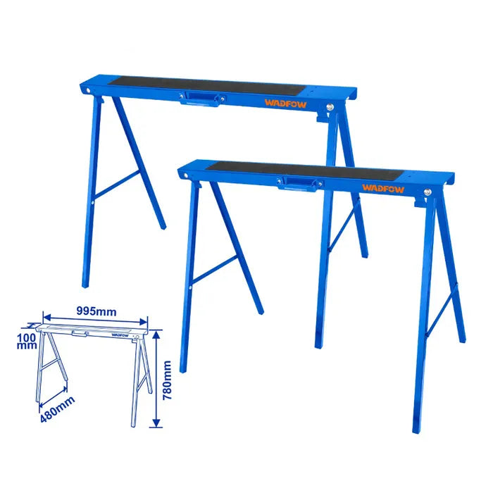 Caballete Wadfow Plegable 2 Piezas 100kg 995x480x780mm