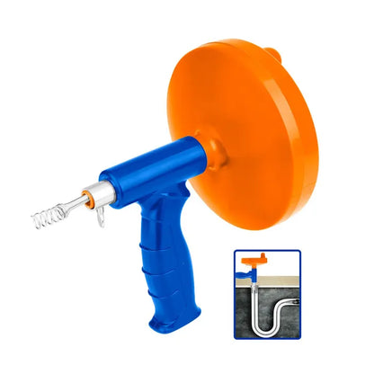 Destapador Para Drenaje Tipo Pistola Wadfow 6mm 4,5m