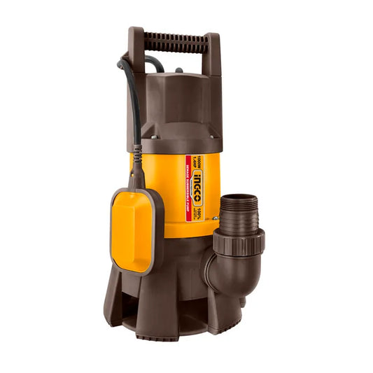 Bomba De Agua Ingco Sumergible Agua Sucia 2" 1000w / 1,4 Hp