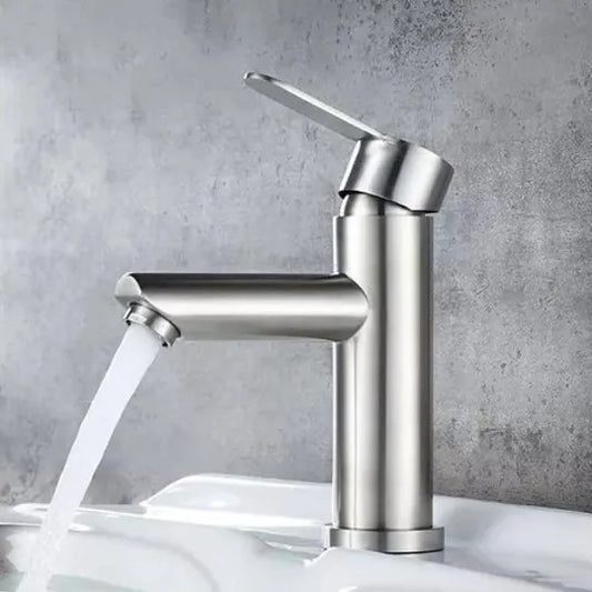 Llave Monomando Lavatorio Lavamanos Modern Inox