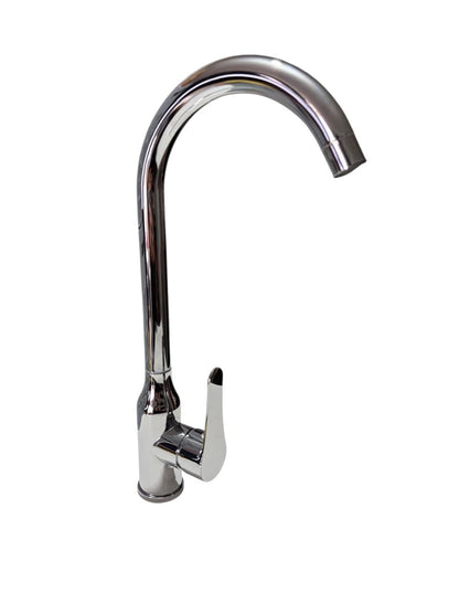 Llave Monomando Lavaplato Inox Acabado Cepillado Color Plateado