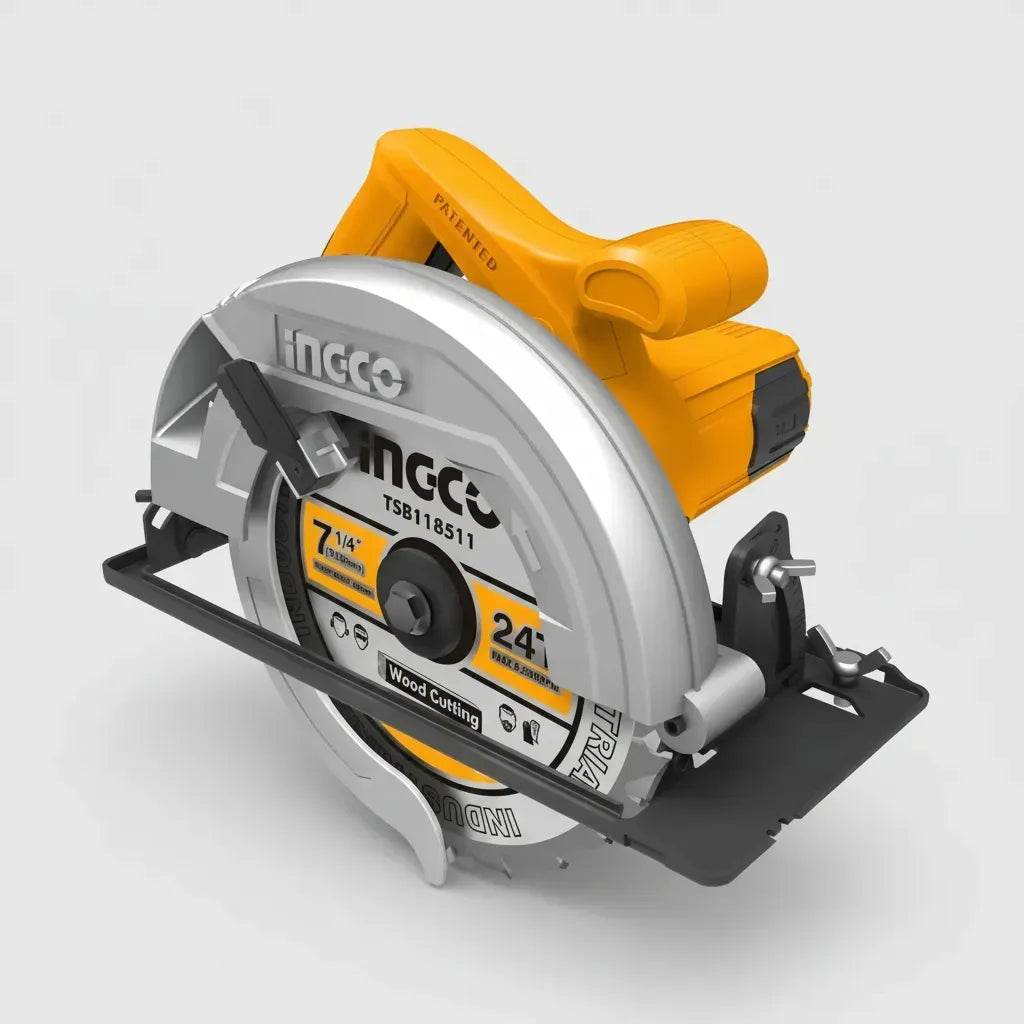 Sierra Circular Ingco Electrica Industrial 7 1/4" 1400w/185mm
