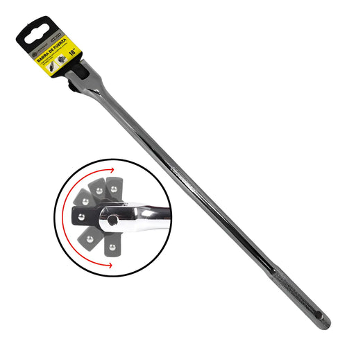 Barrote - Barra De Fuerza 18 Pulgadas Con Cuadrante De 1/2''