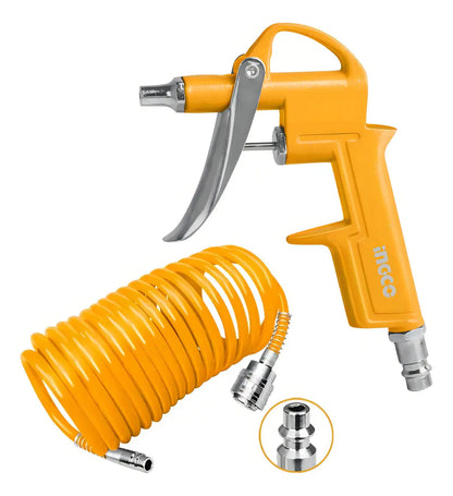 Kit Set Pistolas Neumáticas Para Compresor 5 Piezas Ingco