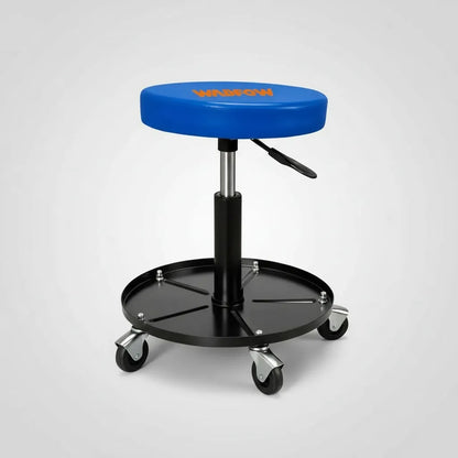 Asiento Mecanico Con Ruedas Redondo Wadfow Regulable Wnc1521