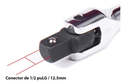 Barrote - Barra De Fuerza 18 Pulgadas Con Cuadrante De 1/2''