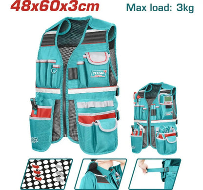 Kit Bolso+ Chaleco+ Coleto+ Bolso Total Tos230912 Turquesa