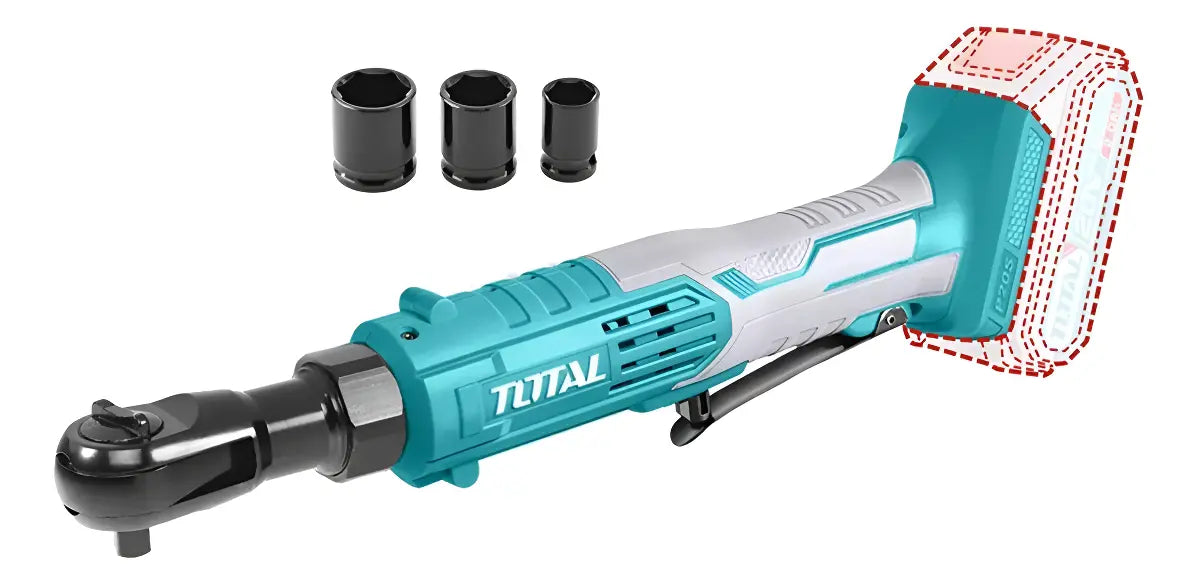 Llave Chicharra 3/8 Inalambrica Sin Bat Total Tdrli2060151
