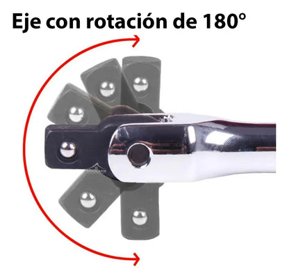 Barrote - Barra De Fuerza 18 Pulgadas Con Cuadrante De 1/2''