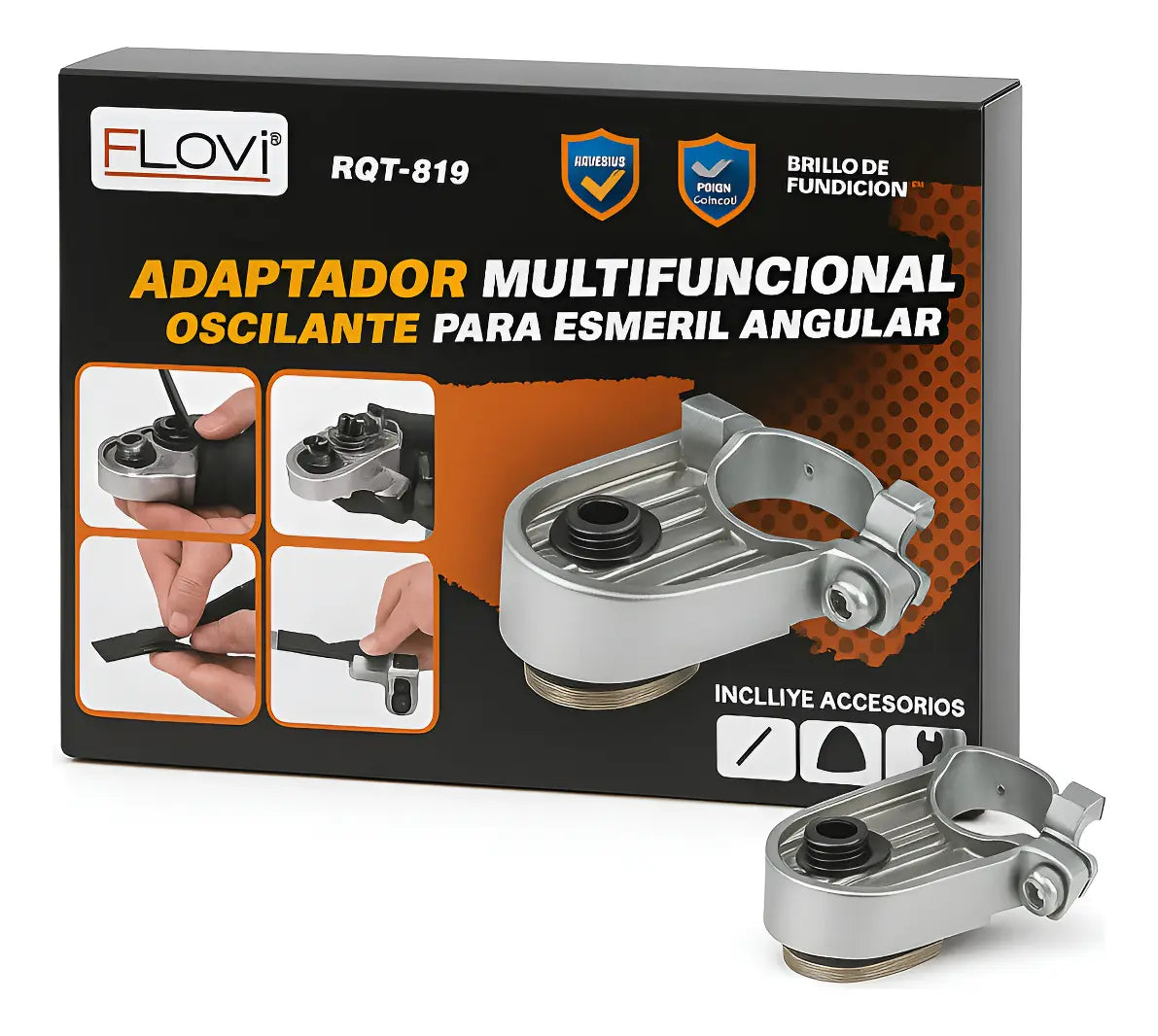 Adaptador Oscilante Multifuncional Para Esmeril Angular