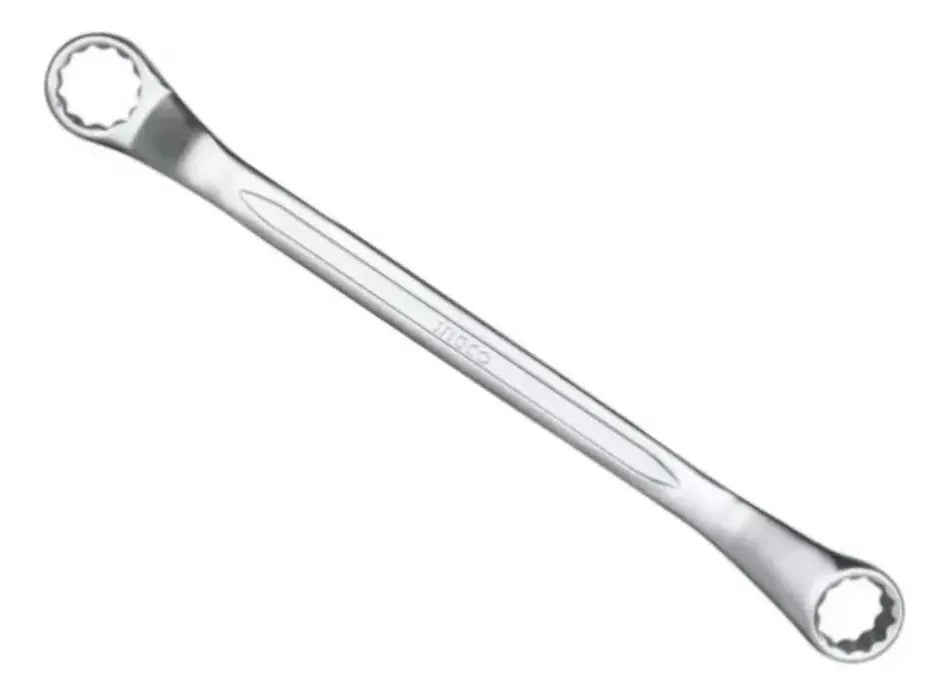 Jgo. Llaves Punta Corona Acodadas De 6 - 22 Mm. 8 Pzas Ingco