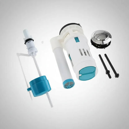 Kit Valvula 30cm Completo Estanque Con Boton Wc Fitting