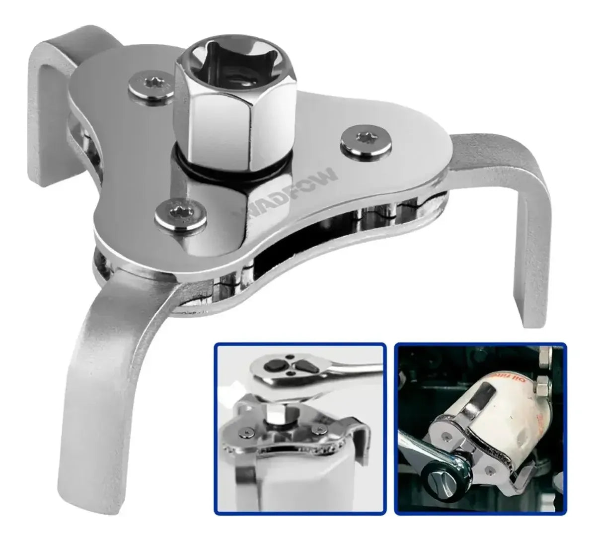 Llave Saca Filtro Aceite Araña Marca Wadfow
