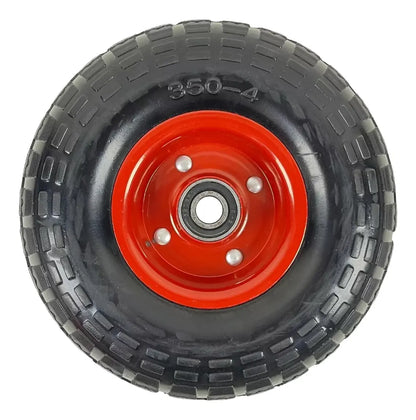Rueda Para Yegua 10 Pulgadas 4.10/3.50-4 Caucho Maciza Eje16