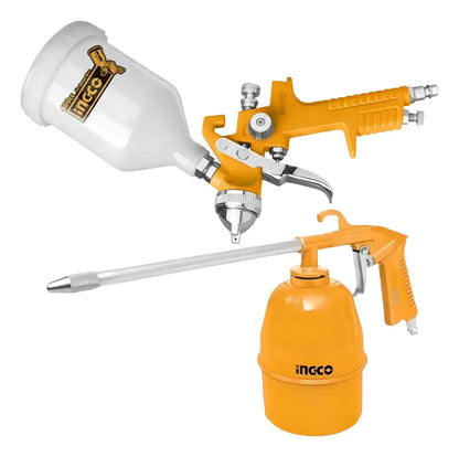 Kit Set Pistolas Neumáticas Para Compresor 5 Piezas Ingco