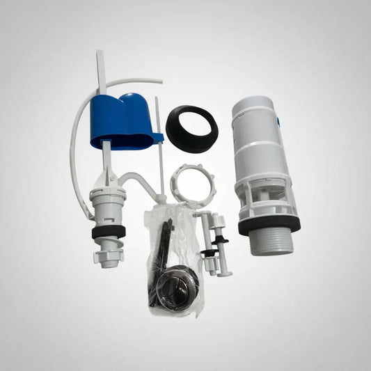 Kit Juego De Herrajes Para Wc Valvula De Descarga Wc 20cm
