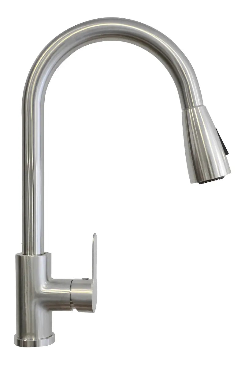 Llave Monomando Lavaplatos Extensible Cromada Moderna