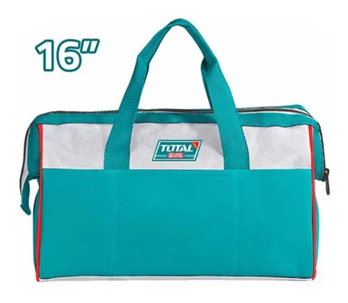 Bolso Bolsa De Herramienta 16 Pulgadas Total Tht261625 Color Turquesa