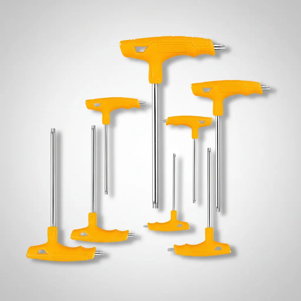 Set Llaves Torx Ingco Mango En T Industrial 8 Piezas T10-t50