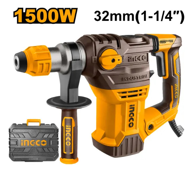 Rotomartillo Ingco Electrico Sds Plus Industrial 1500w/5.5j