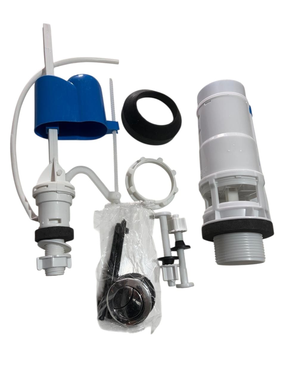 Kit Juego De Herrajes Para Wc Valvula De Descarga Wc 20cm