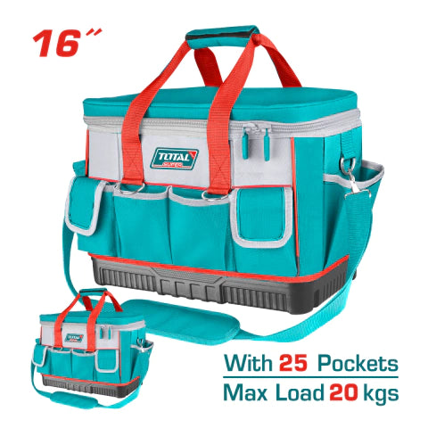 Bolso Industrial Porta Herramientas 16 Pulg Total Tht561625